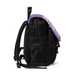 Becoming The Best Version Of Me Purple Backpack
