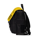 Born To Be Great Mustard Backpack