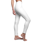 Becoming The Best Version Of Me Leggings - White