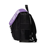 Becoming The Best Version Of Me Purple Backpack