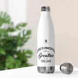 Average Is Unacceptable 20oz Insulated Bottle