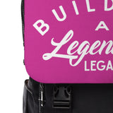 Building A Legendary Legacy Pink Backpack