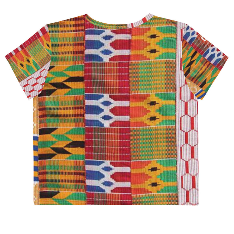 Kente Dae Crop Tee