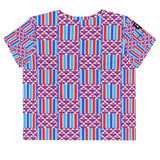 Kente Tastic Crop Tee