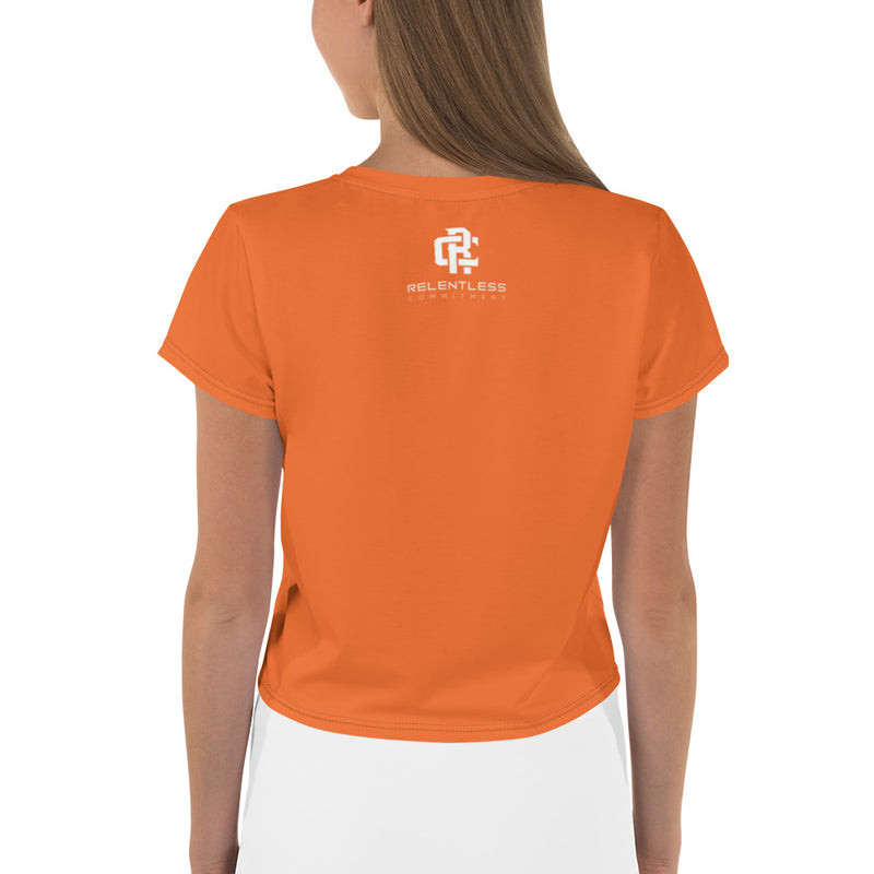 Relentless Commitment Orange Crop Tee