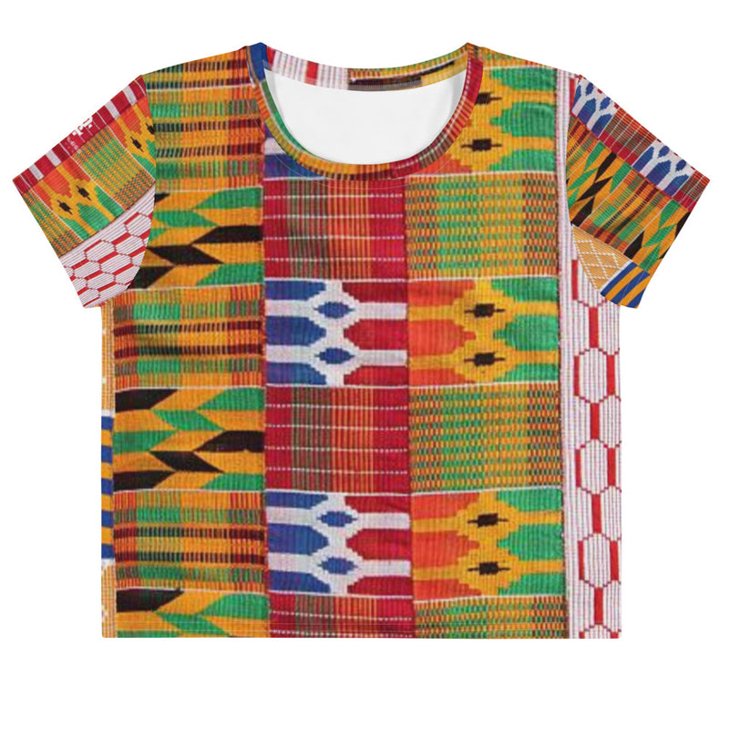 Kente Dae Crop Tee