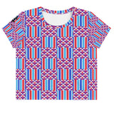 Kente Tastic Crop Tee