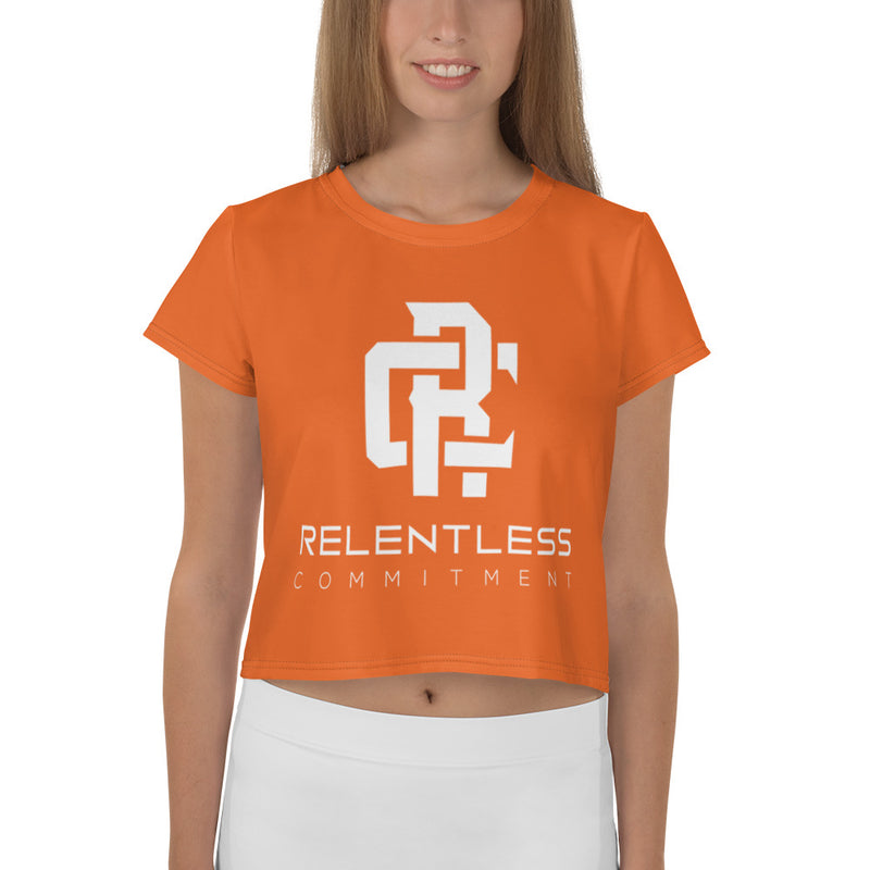 Relentless Commitment Orange Crop Tee