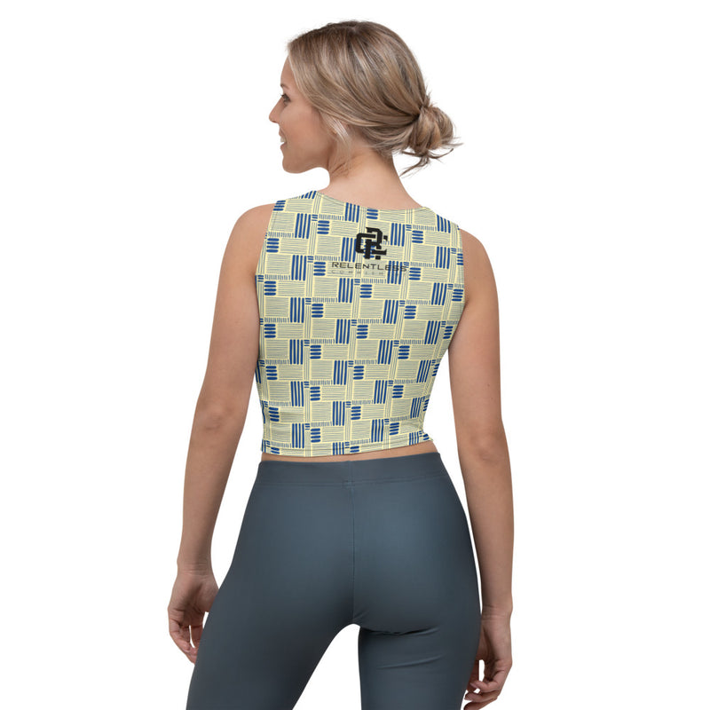 Blellow Crop Tank Top