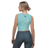 Tilleul Teal Crop Tank Top