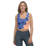 Mixed Huelings Crop Tank Top