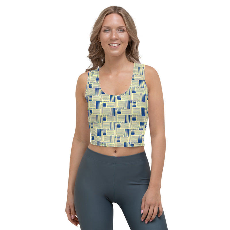 Blellow Crop Tank Top