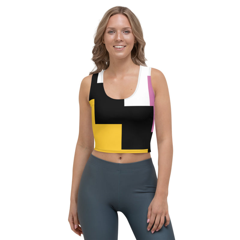 Step It Up Crop Tank Top