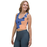 Mixed Huelings Crop Tank Top