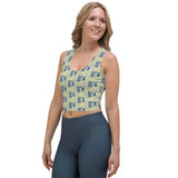 Blellow Crop Tank Top