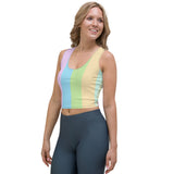 In Living Color Crop Tank Top