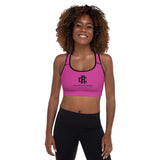 Relentless Commitment Hot Pink Padded Sports Bra