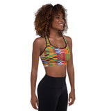 Kente Dae Padded Sports Bra