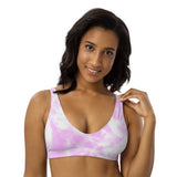 Lavender Clouds Sports Bra