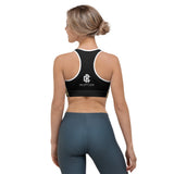 Black Chi Cheetah Sports Bra