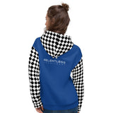 Relentless Commitment Unisex Hoodie Blue