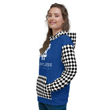 Relentless Commitment Unisex Hoodie Blue
