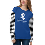 Relentless Checkerboard Sweatshirt-Blue