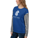 Relentless Checkerboard Sweatshirt-Blue