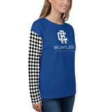 Relentless Checkerboard Sweatshirt-Blue