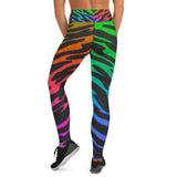 Rainbow Zebra Leggings