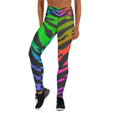 Rainbow Zebra Leggings