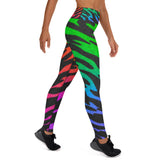 Rainbow Zebra Leggings