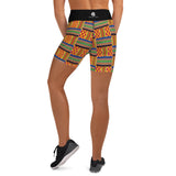 Kente Aso High Waisted Shorts