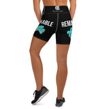 Remarkable Hustle High Waisted Yoga Shorts