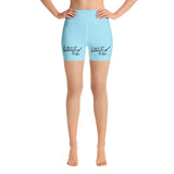 I'm A Limited Edition Yoga Shorts - Blue
