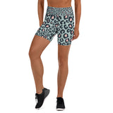 Cheetah Teal Zeal Shorts