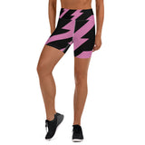 Black Lightning High Waisted Shorts