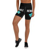 Remarkable Hustle High Waisted Yoga Shorts