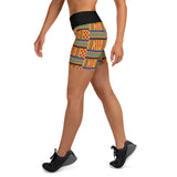 Kente Aso High Waisted Shorts