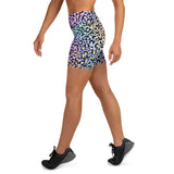 Rainbow Cheetah High Waisted Shorts