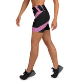 Black Lightning High Waisted Shorts
