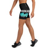 Remarkable Hustle High Waisted Yoga Shorts
