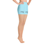 I'm A Limited Edition Yoga Shorts - Blue