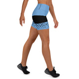 Sting Like A Bee Blue Shorts