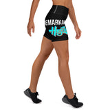 Remarkable Hustle High Waisted Yoga Shorts