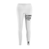 Becoming The Best Version Of Me Leggings - White