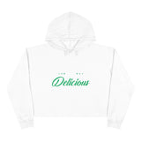Driven To Look Delicious Crop Hoodie